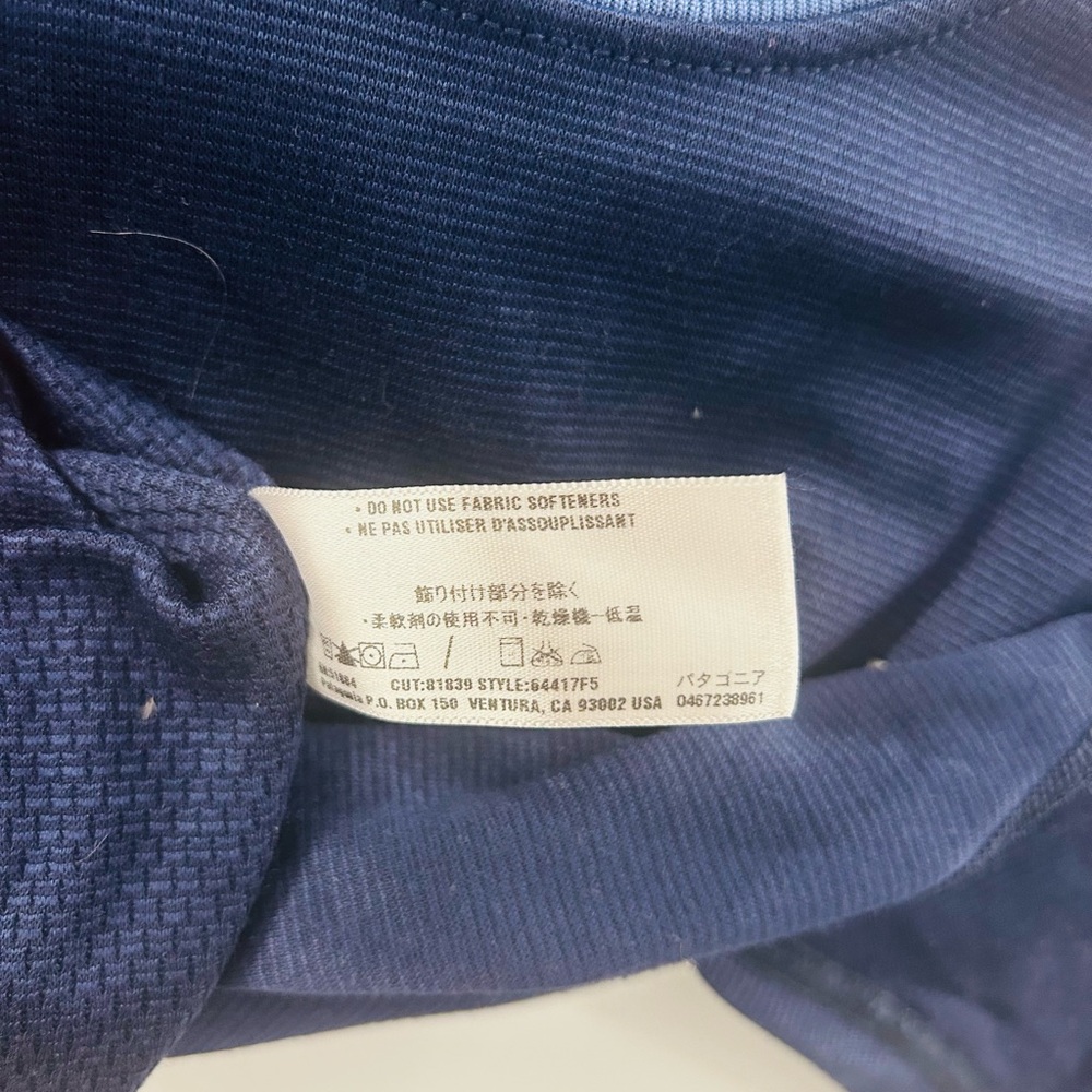 Patagonia Kids' Capeline Top Long-Sleeved, Size L - Picture 5 of 6